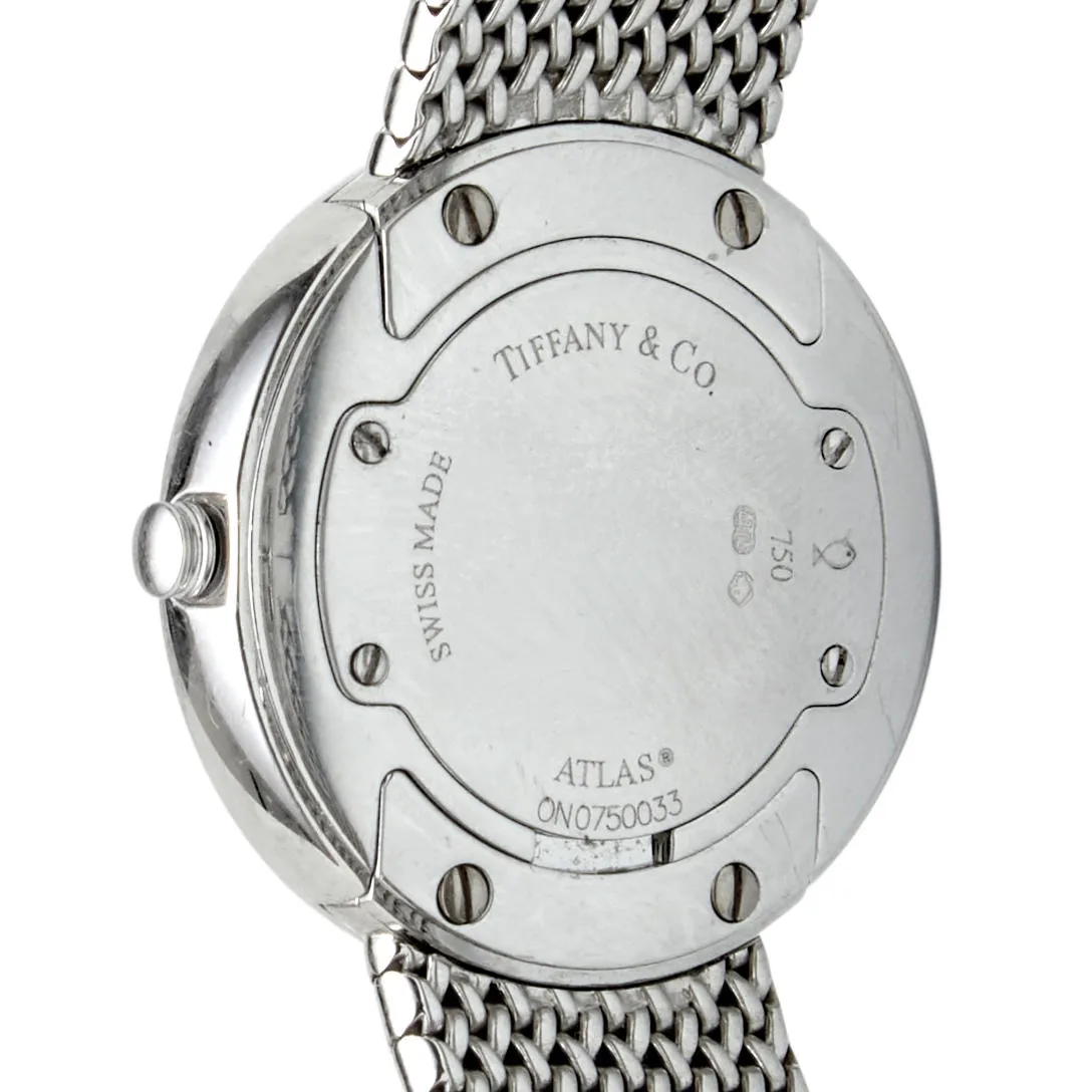 Tiffany Atlas 25mm White gold and Diamond Silver 2