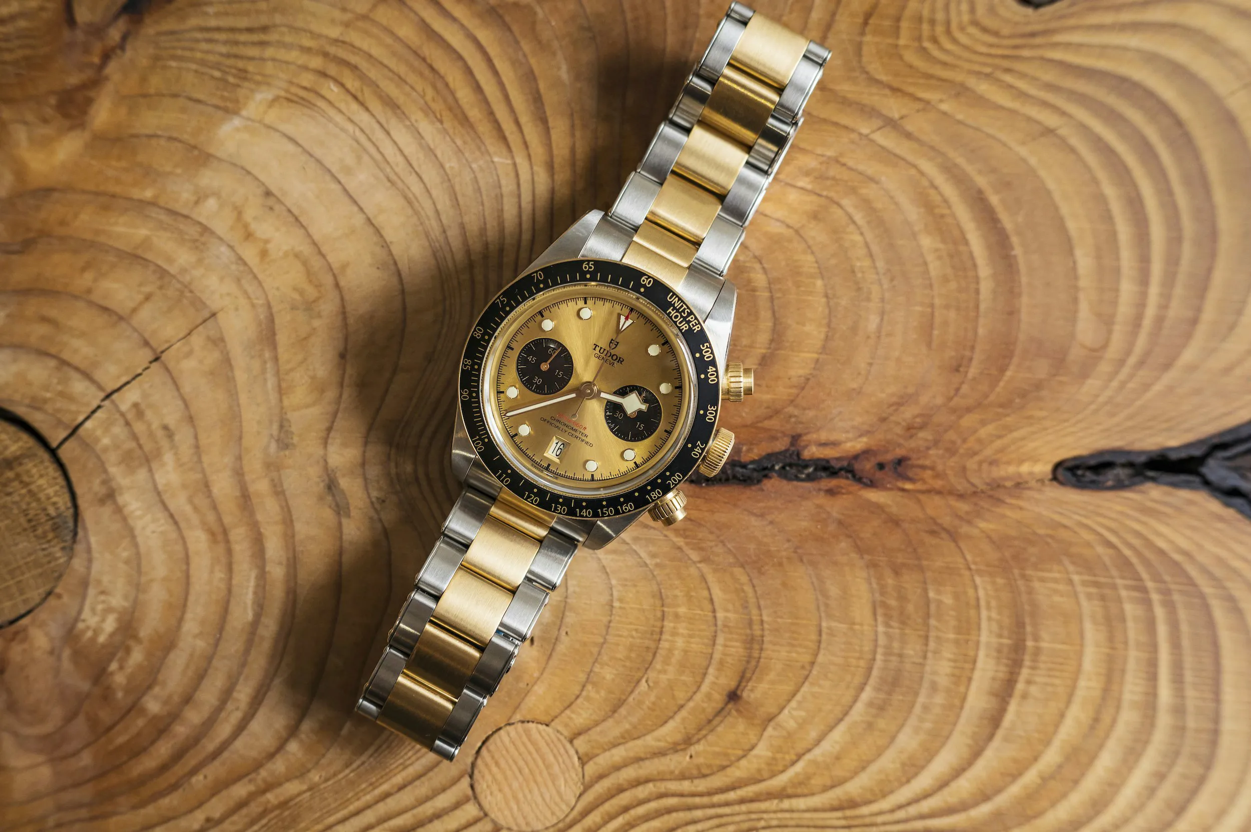 Tudor Black Bay Chrono S&G  M7936N-0007 41mm Yellow gold and stainless steel Golden 3