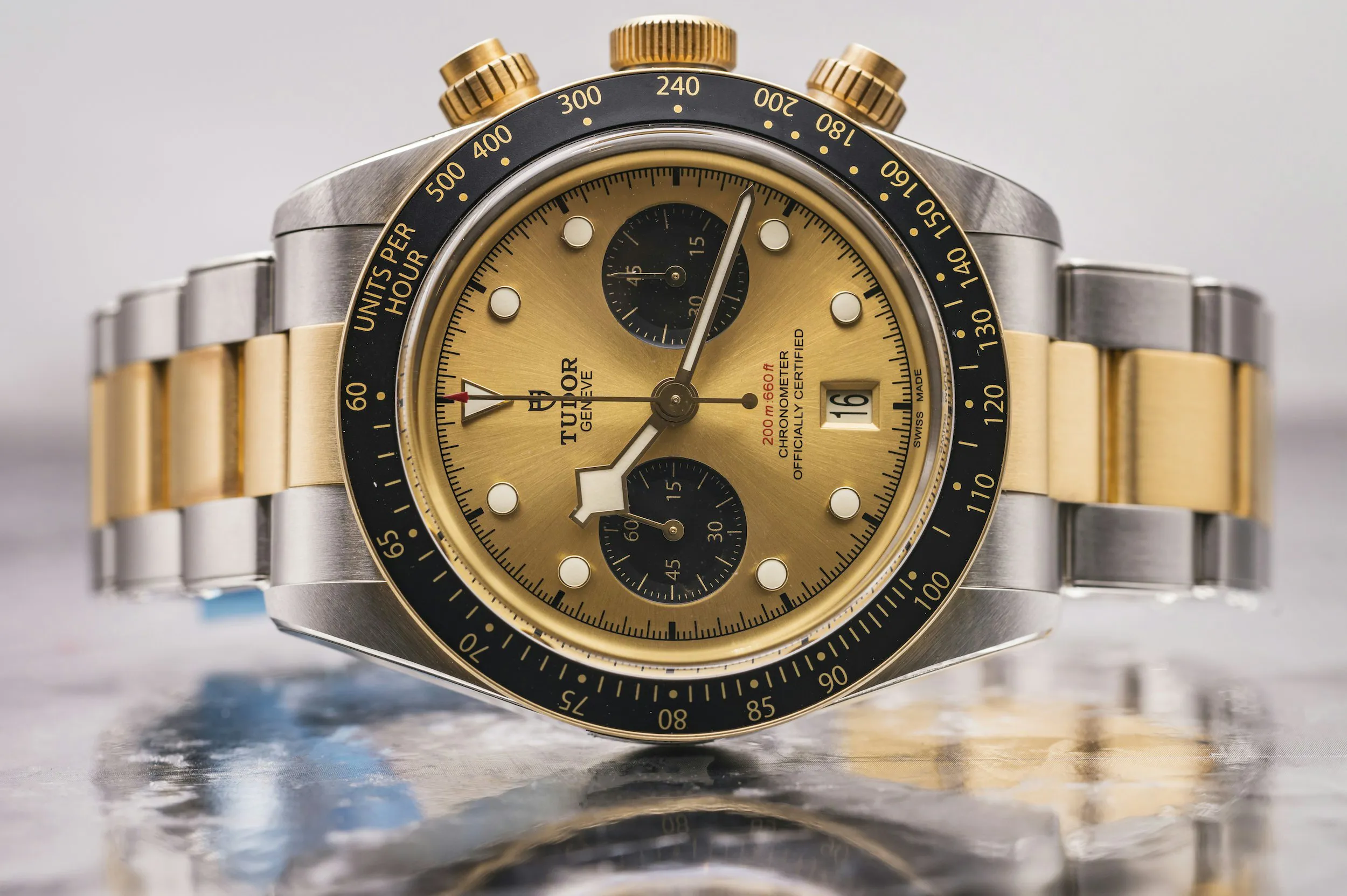 Tudor Black Bay Chrono S&G  M7936N-0007 41mm Yellow gold and stainless steel Golden 6