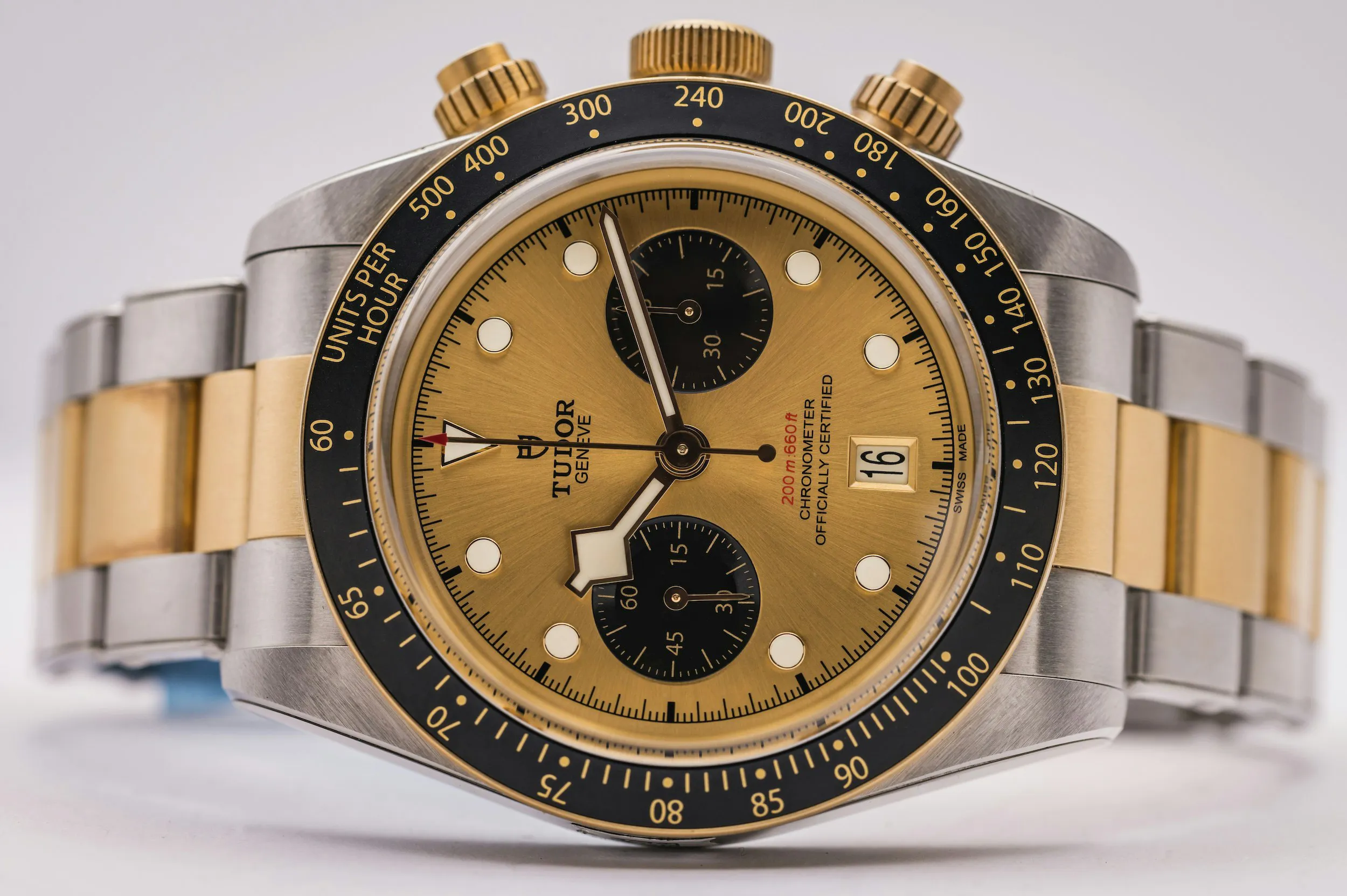 Tudor Black Bay Chrono S&G  M7936N-0007 41mm Yellow gold and stainless steel Golden 7