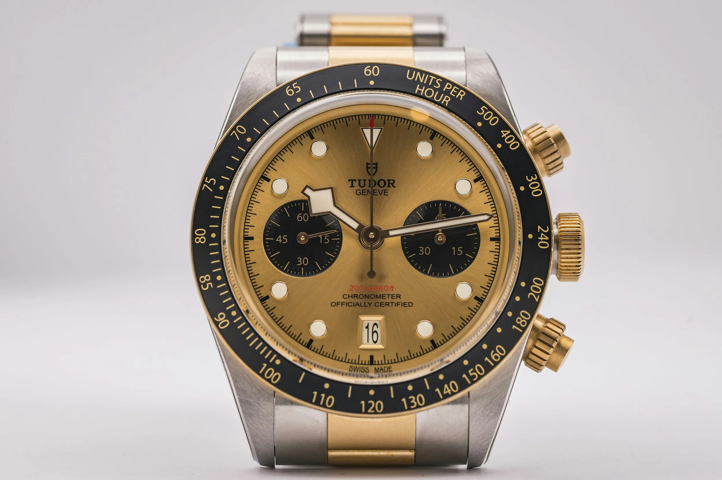 Tudor Black Bay Chrono S&G  M7936N-0007 41mm Yellow gold and stainless steel Golden 8