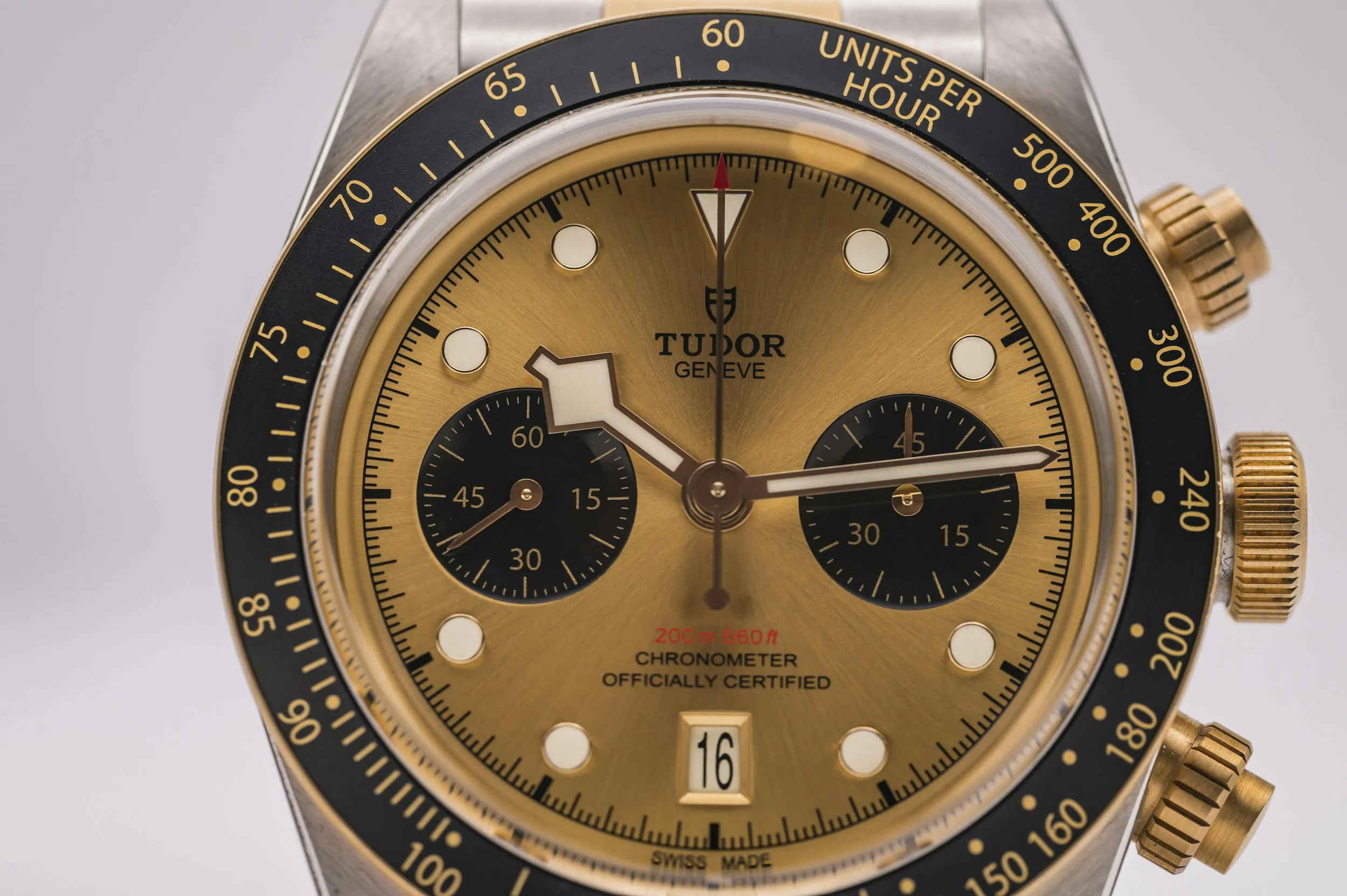 Tudor Black Bay Chrono S&G  M7936N-0007 41mm Yellow gold and stainless steel Golden 9