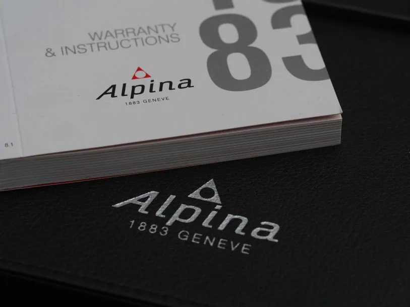 Alpina Startimer AL-525BBG4SH6 41mm Stainless steel Black 4