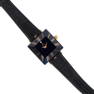 H. Stern Stainless steel and Gold-plated Black