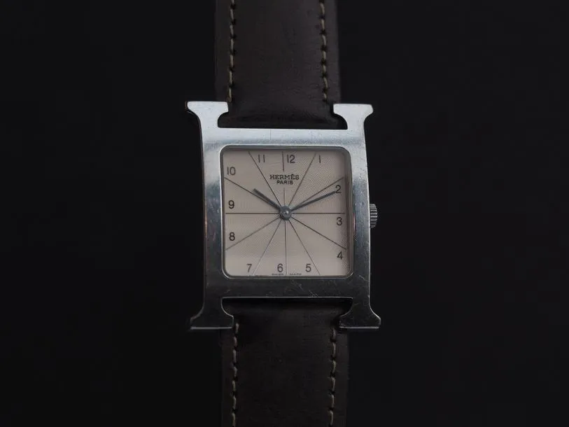 Hermès Heure H HH1.510 26mm Stainless steel Cream