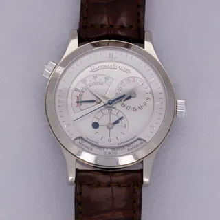 Jaeger-LeCoultre Master Geographic 142.3.92 White gold Silver