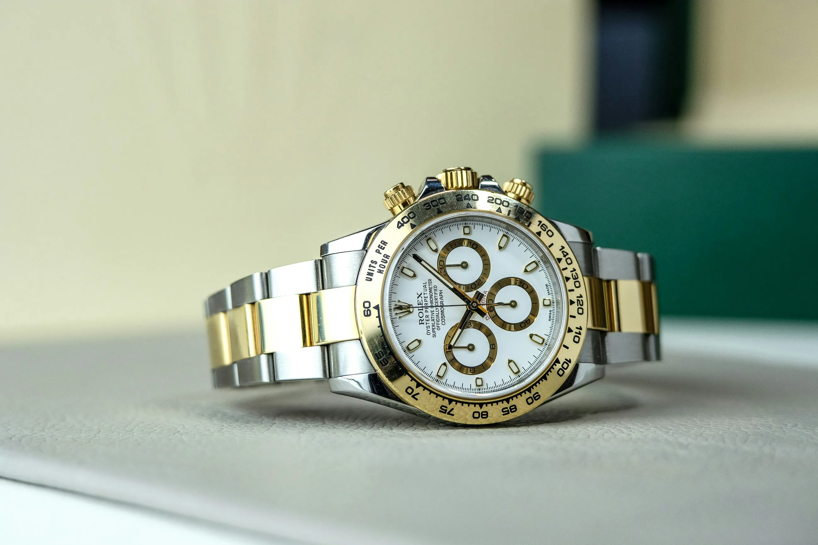 Rolex Daytona 116503 40mm Yellow gold and stainless steel White 1