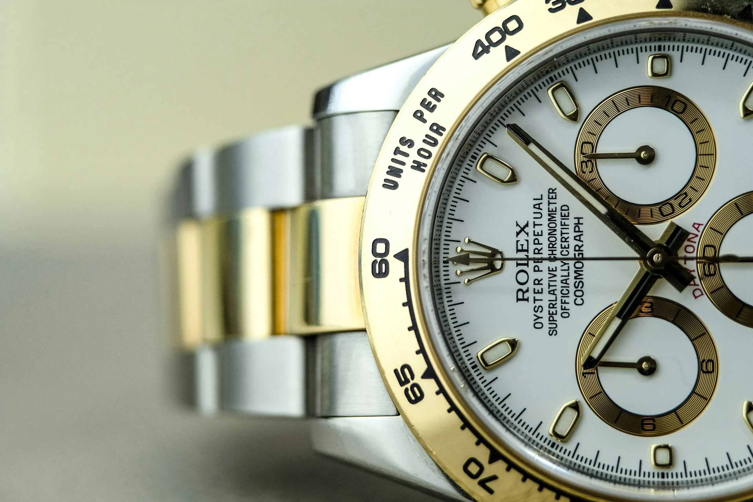 Rolex Daytona 116503 40mm Yellow gold and stainless steel White 5
