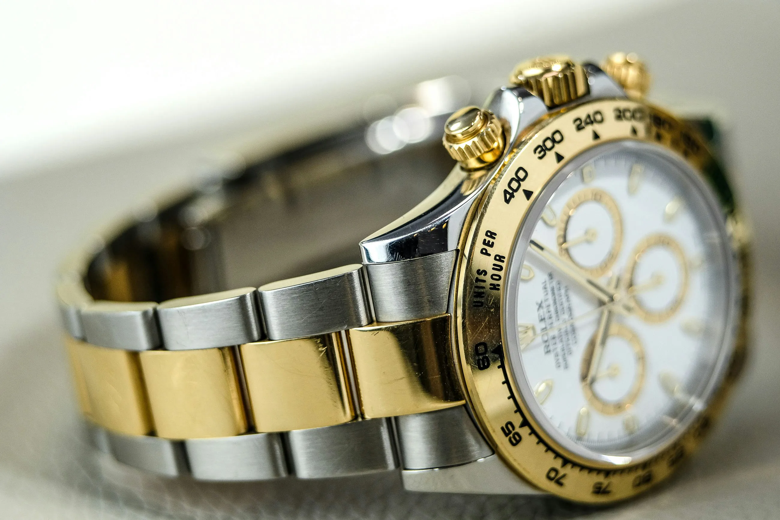 Rolex Daytona 116503 40mm Yellow gold and stainless steel White 9