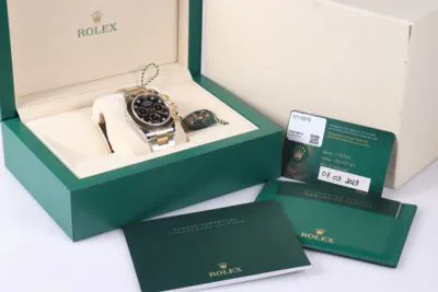 Rolex Daytona 116503 40mm Yellow gold and stainless steel Black 5