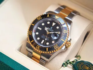 Rolex Sea-Dweller 126603 Yellow gold and Stainless steel Black