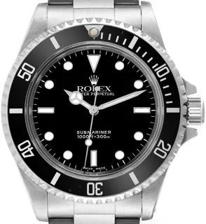 Rolex Submariner 14060 Stainless steel Black