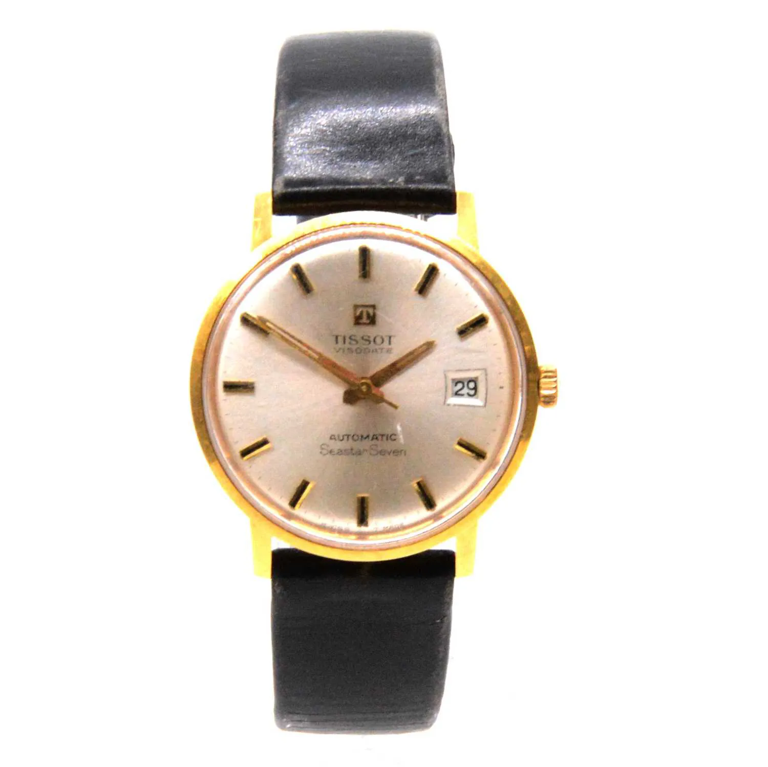 Tissot Seastar Seven 237379 33mm Yellow gold Silver