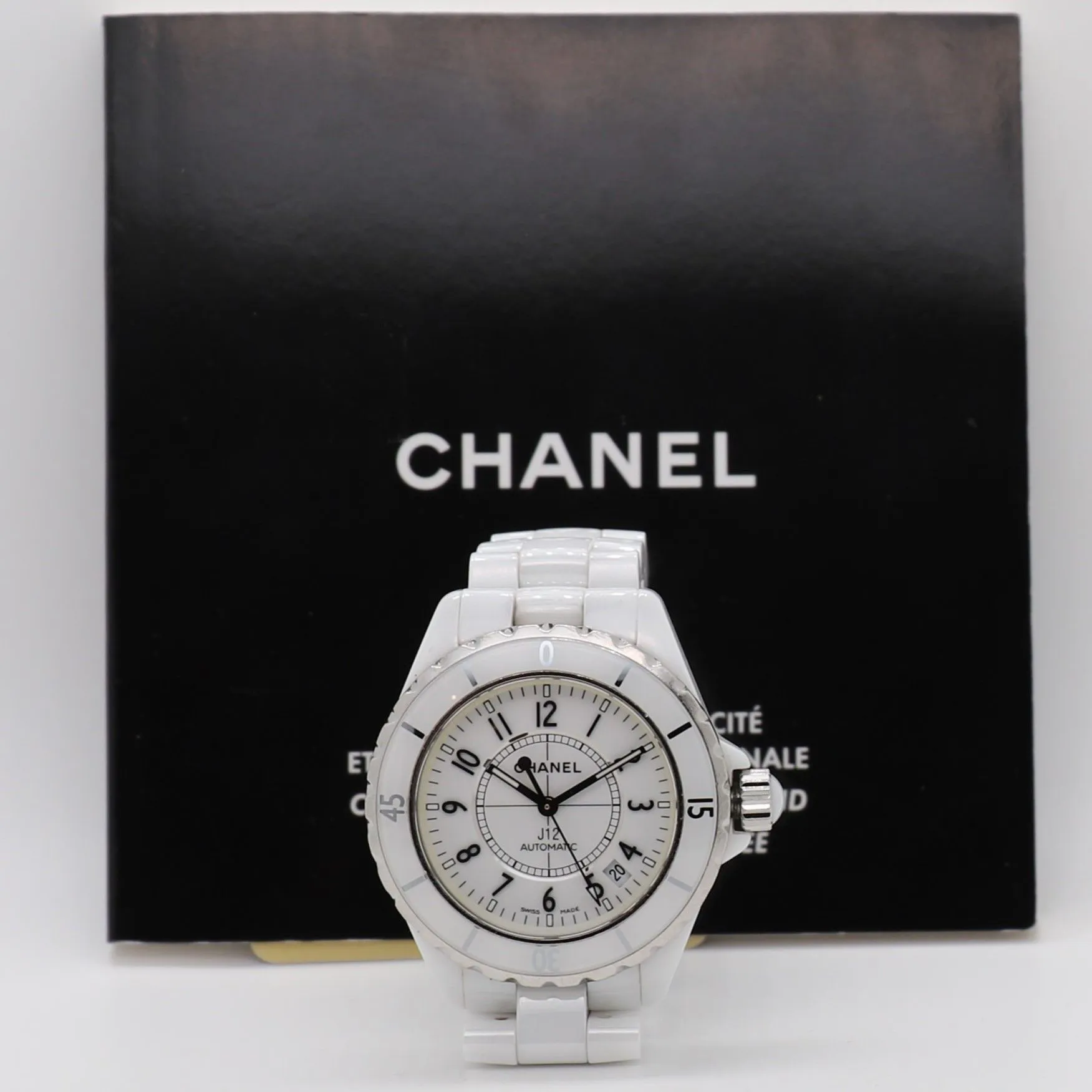 Chanel J12 J12 38mm Ceramic Silver