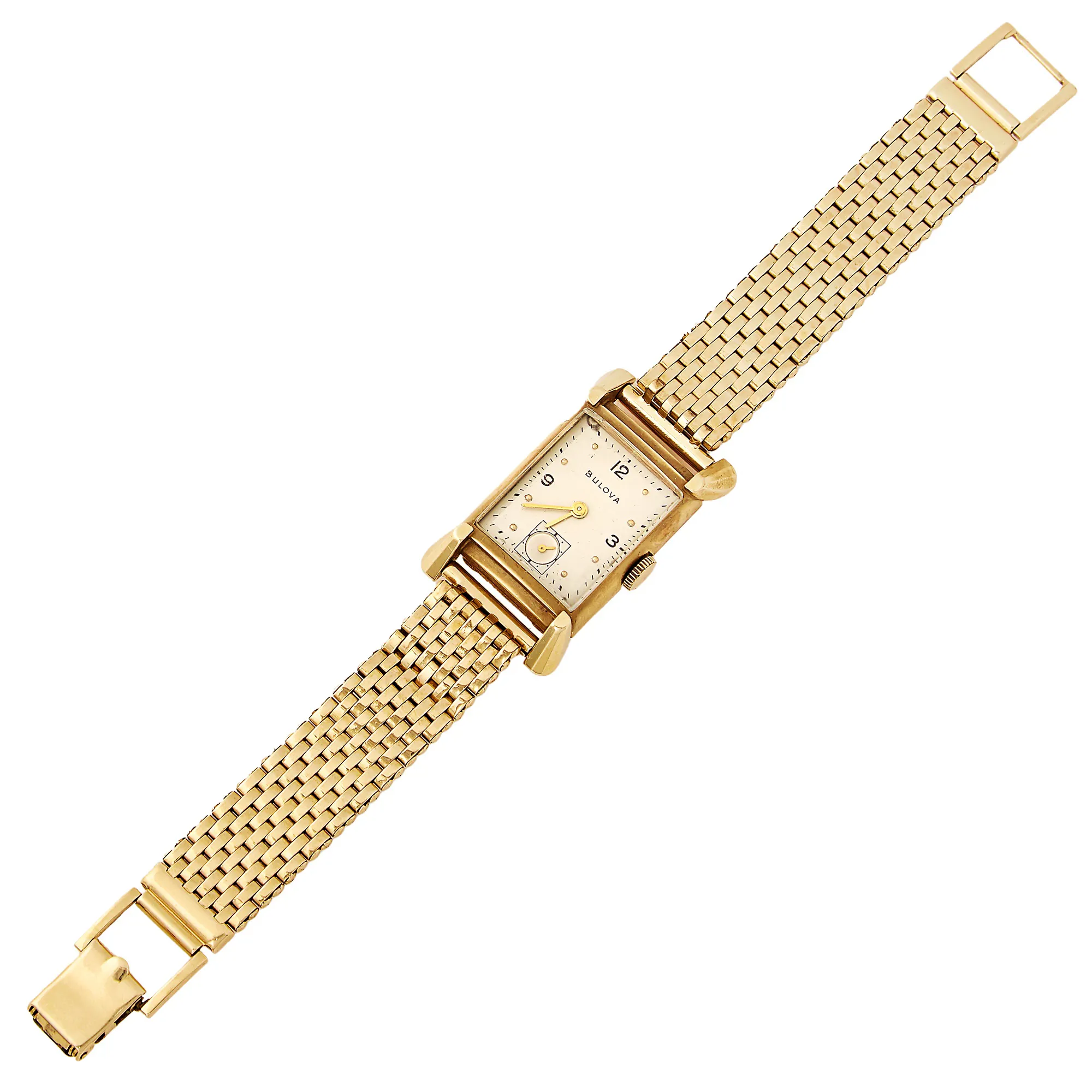 Bulova 23mm Yellow gold Gray 1