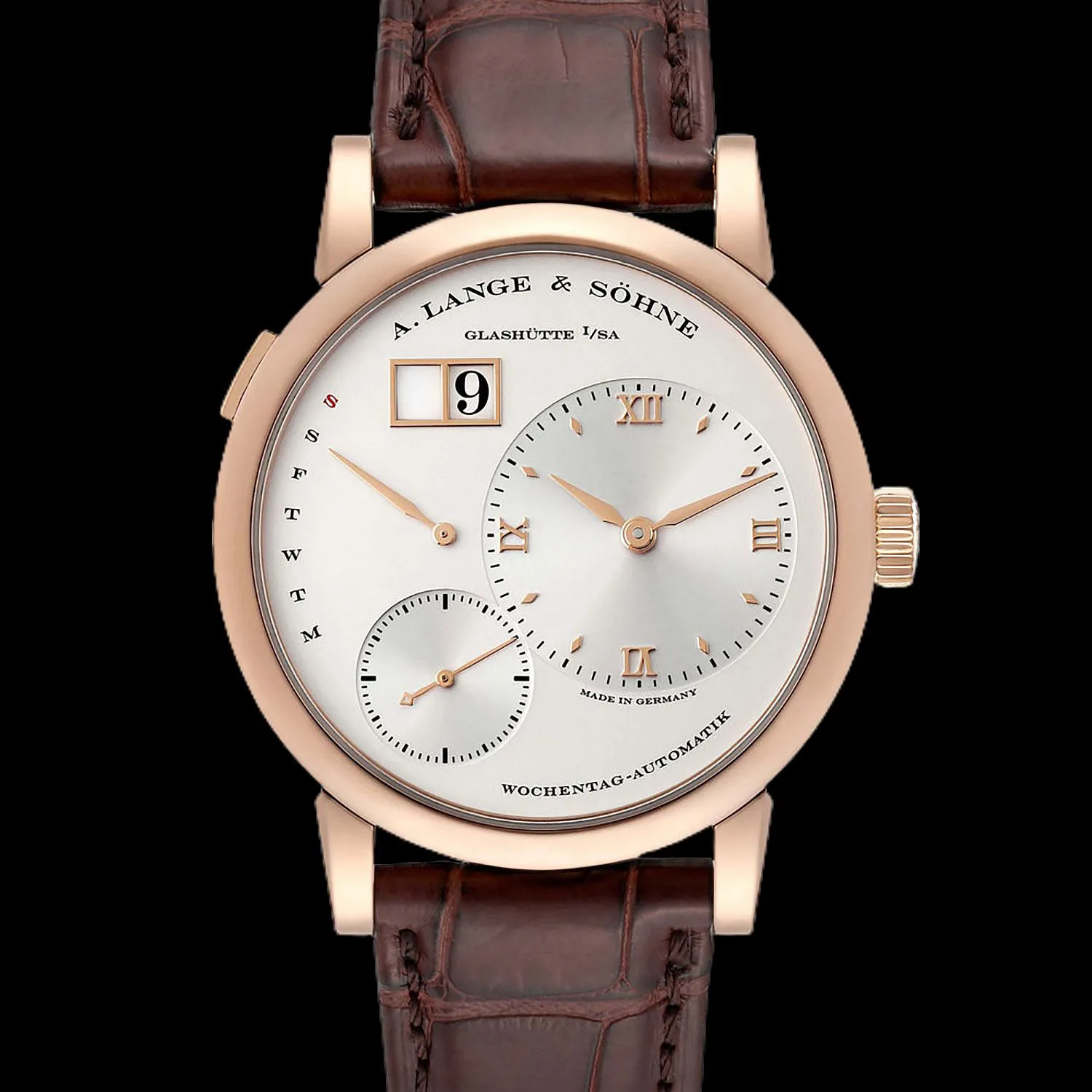 A. Lange & Söhne Lange 1 Daymatic 39.5mm Rose gold