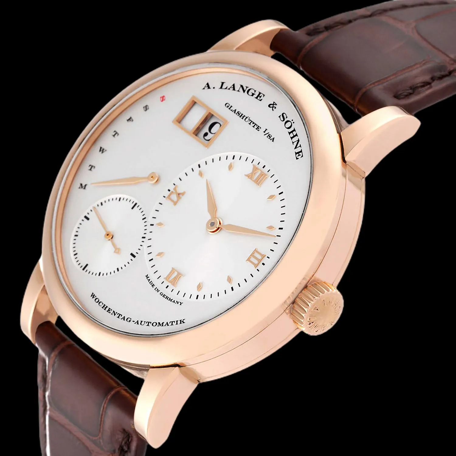 A. Lange & Söhne Lange 1 Daymatic 39.5mm Rose gold 1