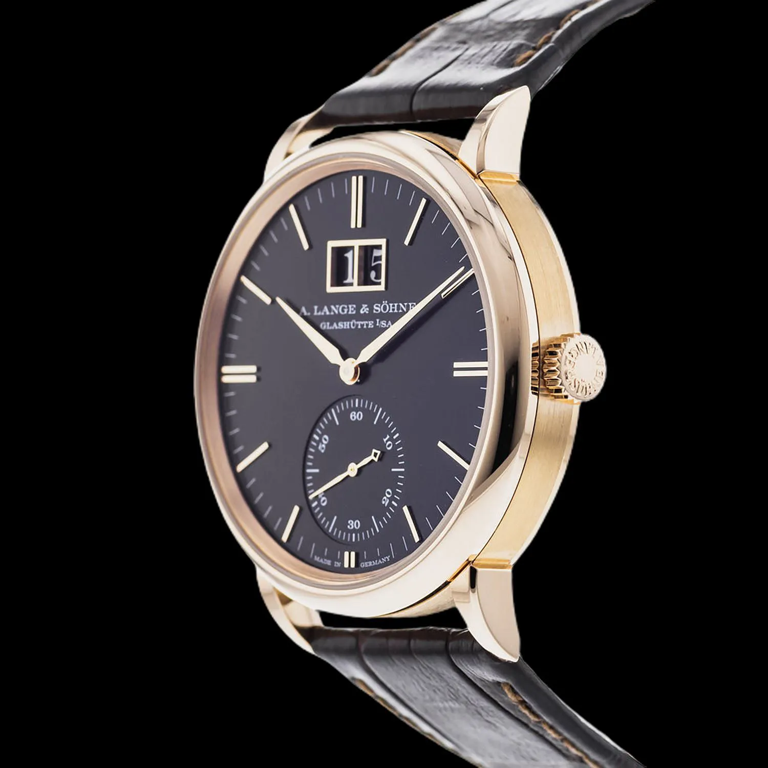 A. Lange & Söhne Saxonia 38.5mm Rose gold 1