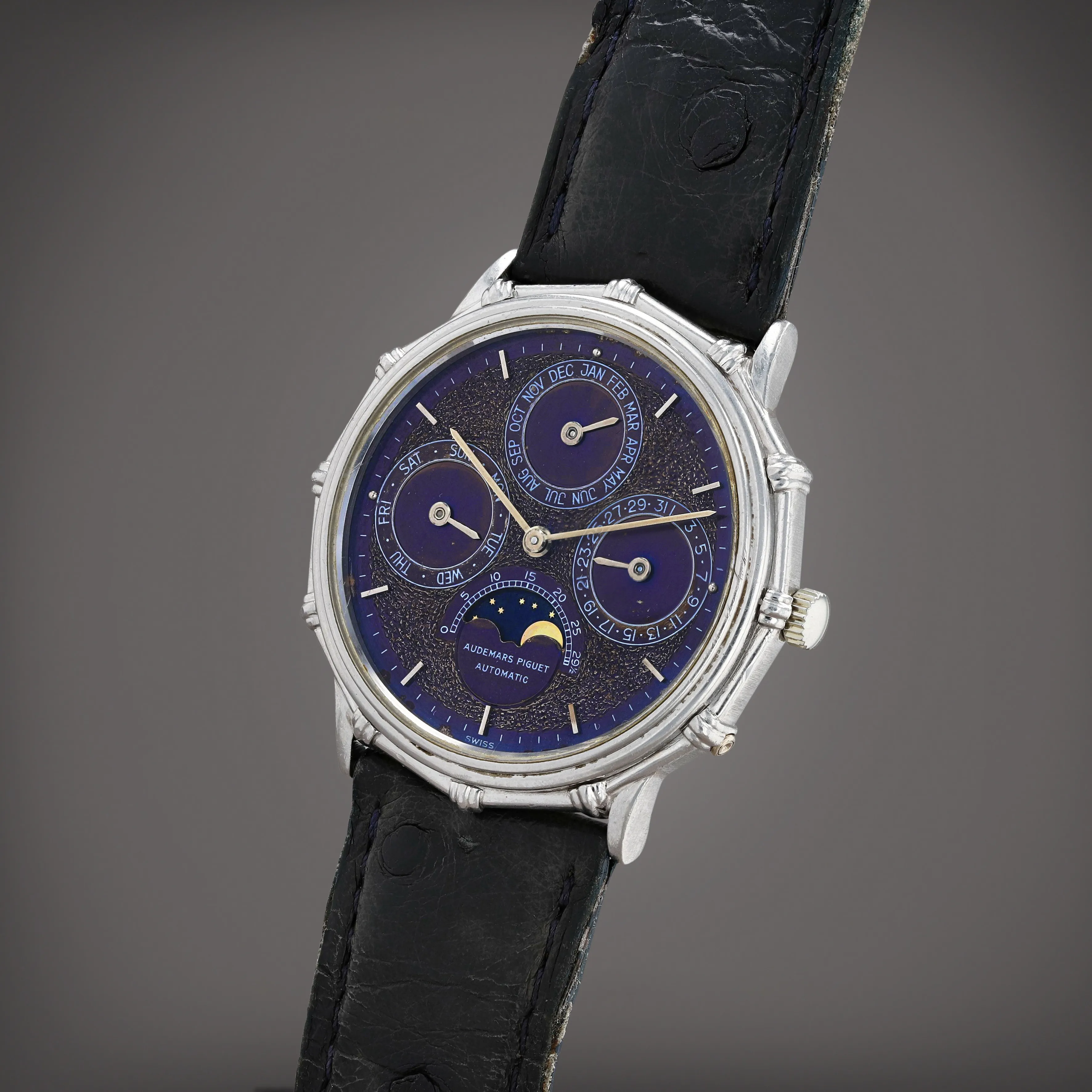 Audemars Piguet Quantième Perpétual Calendar 5561 36mm Platinum Blue 5