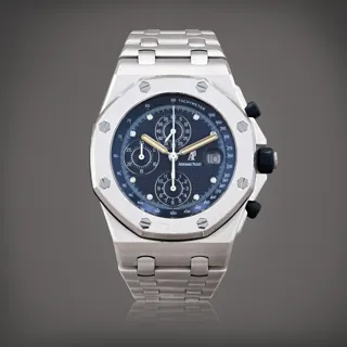 Audemars Piguet Royal Oak Offshore 25721BC White gold Blue