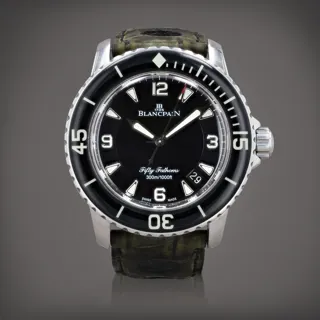 Blancpain Fifty Fathoms 5015-1130-52 Stainless steel Black