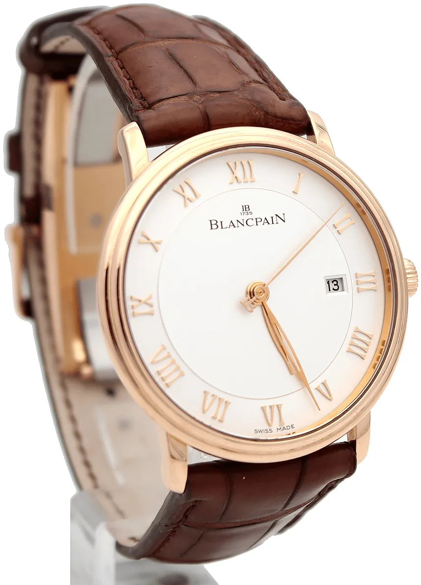 Blancpain Villeret 6651-3642-55B 40mm White 3