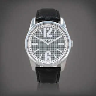 Bulgari Solotempo ST42S Stainless steel Gray