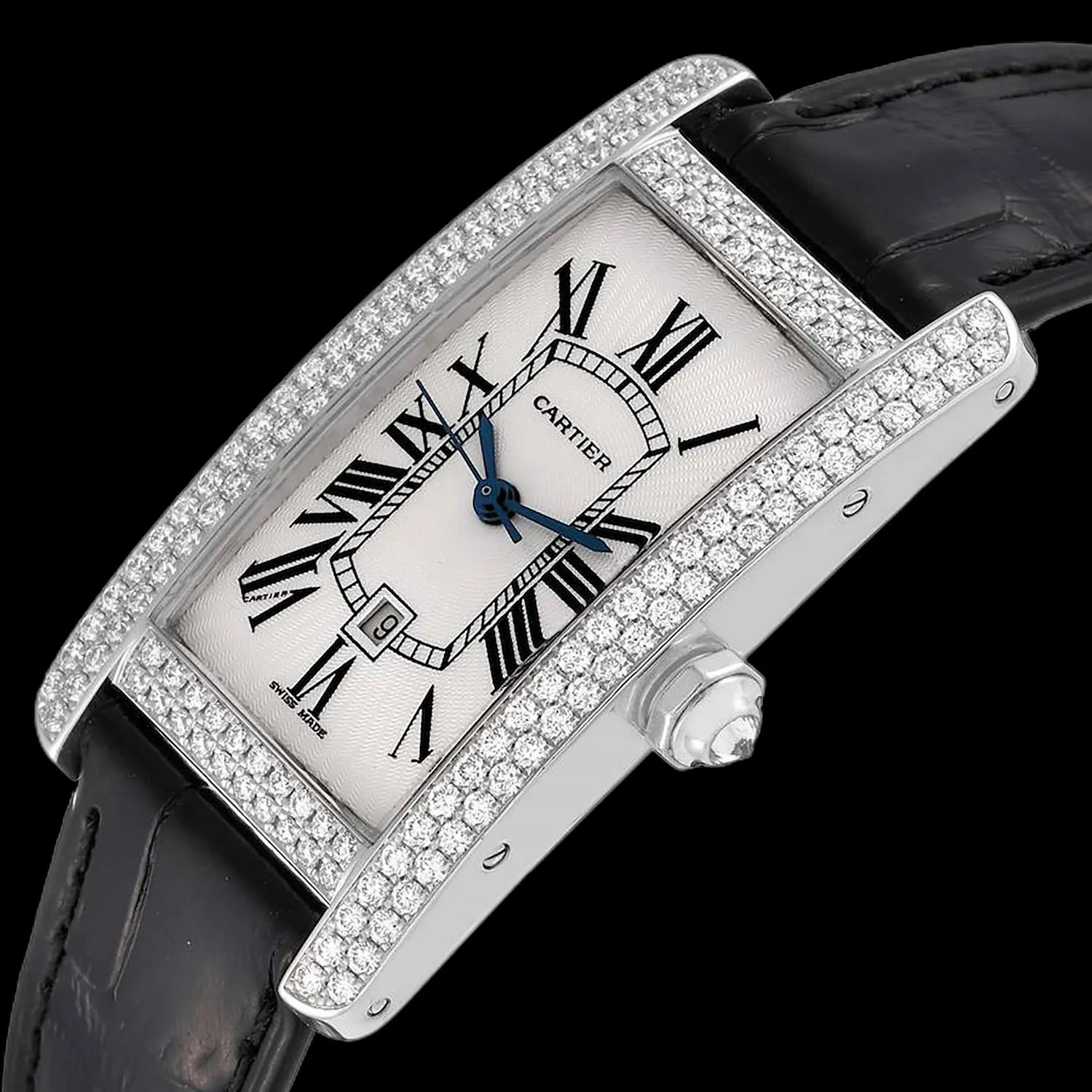 Cartier Tank Américaine 22mm White gold 4