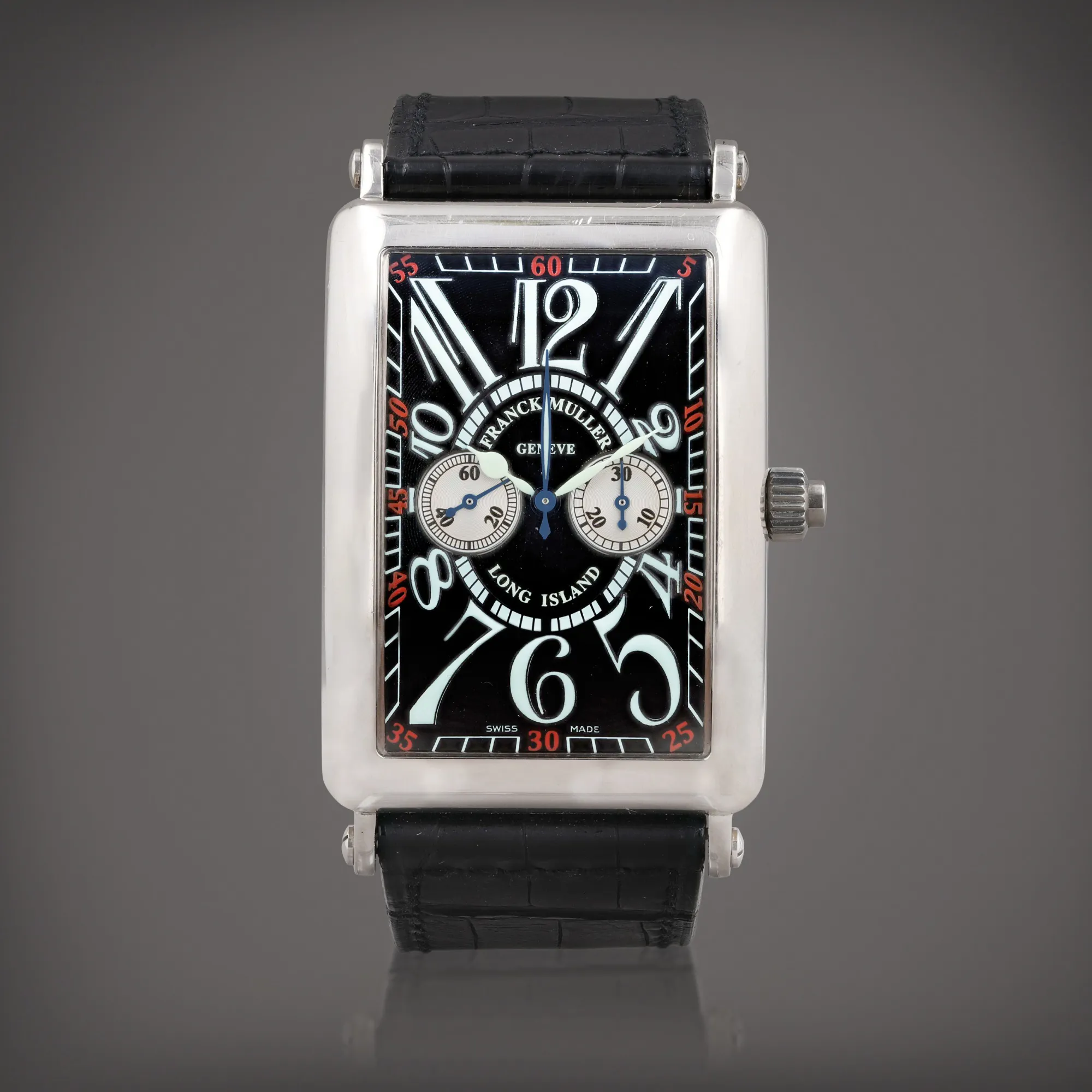 Franck Muller Long Island 1100 MP 33mm White gold Black