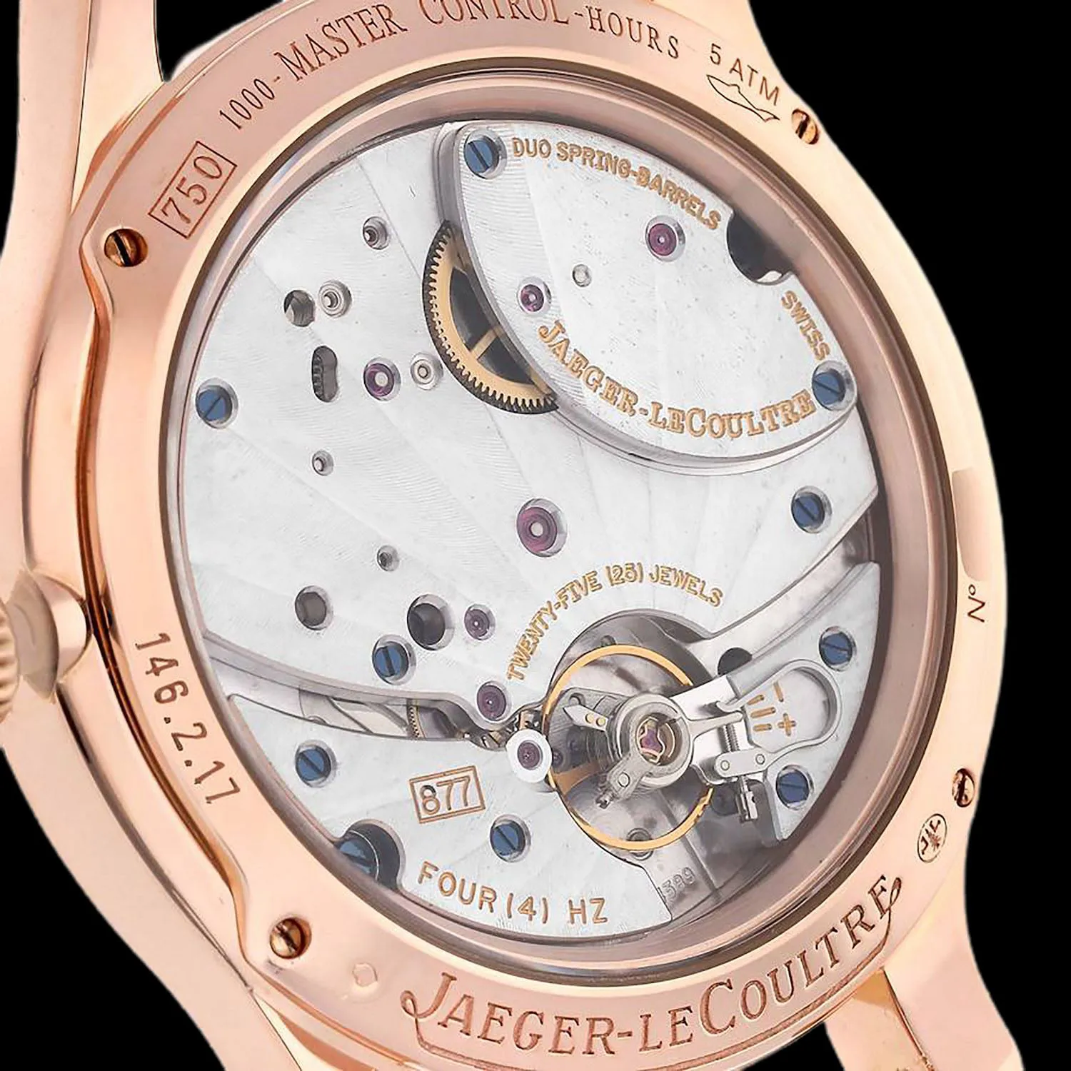 Jaeger-LeCoultre Master Eight Days 41.5mm Rose gold 5