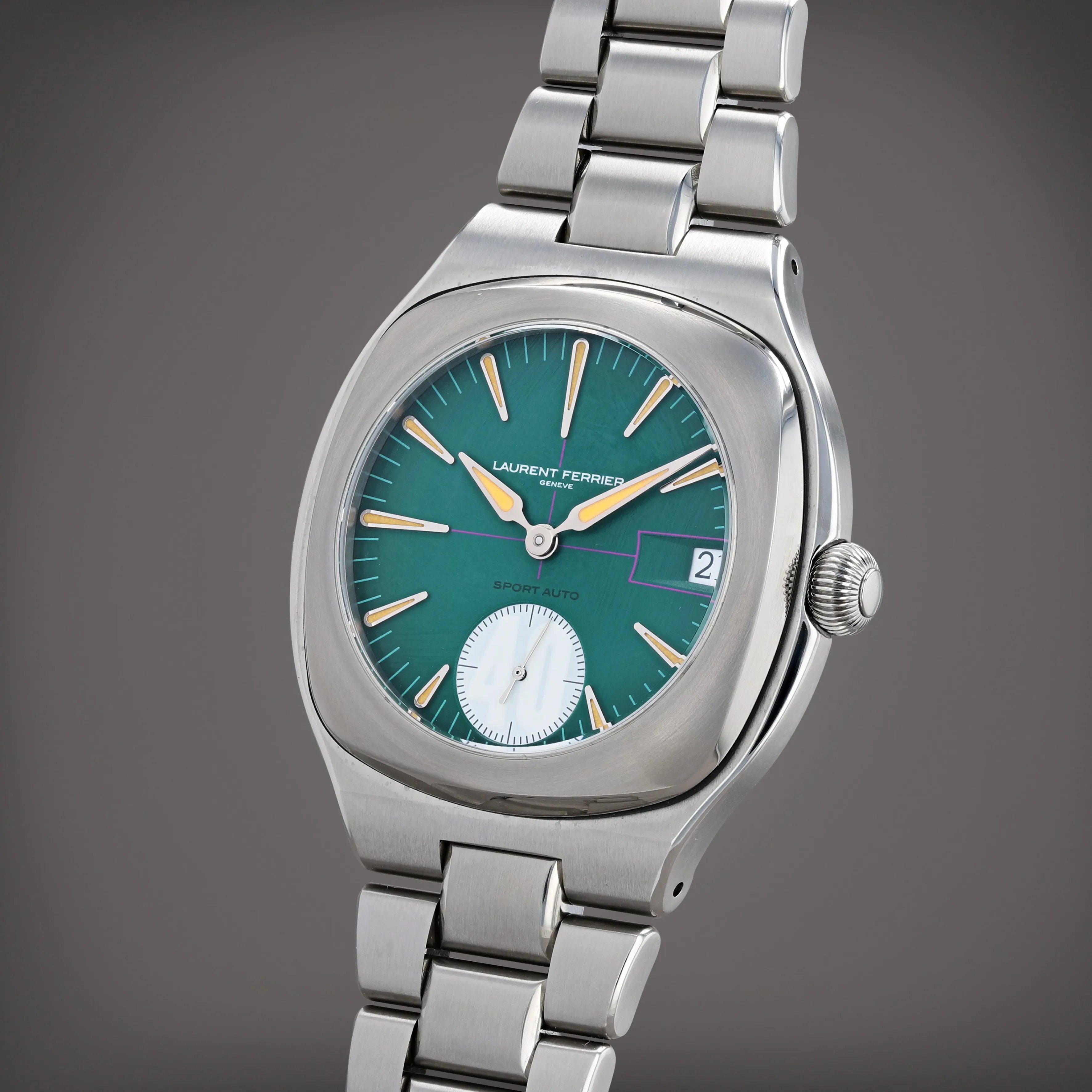 Laurent Ferrier 41mm Titanium Green 1