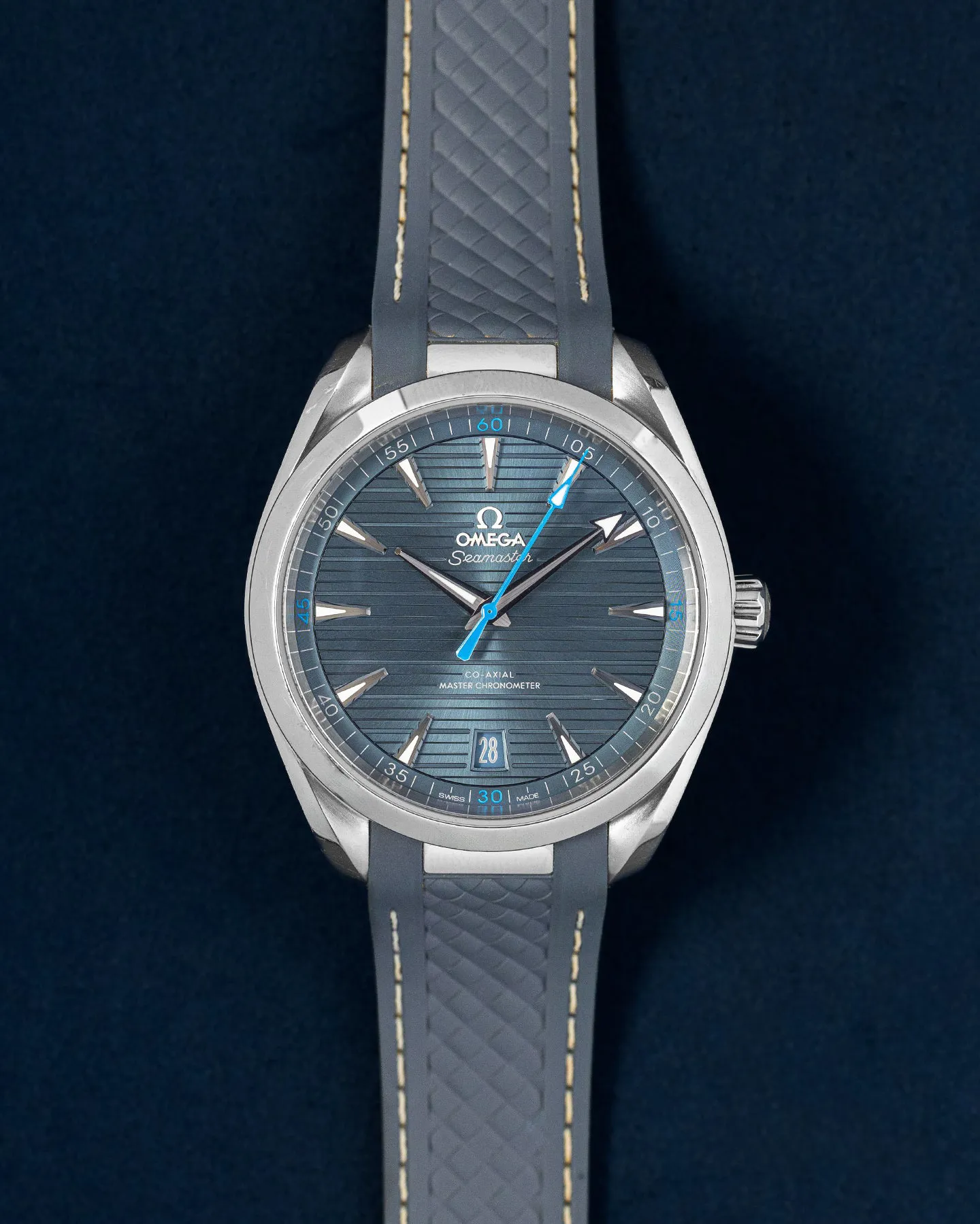 Omega Aqua Terra 220.12.41.21.03.002 41mm Stainless steel Blue