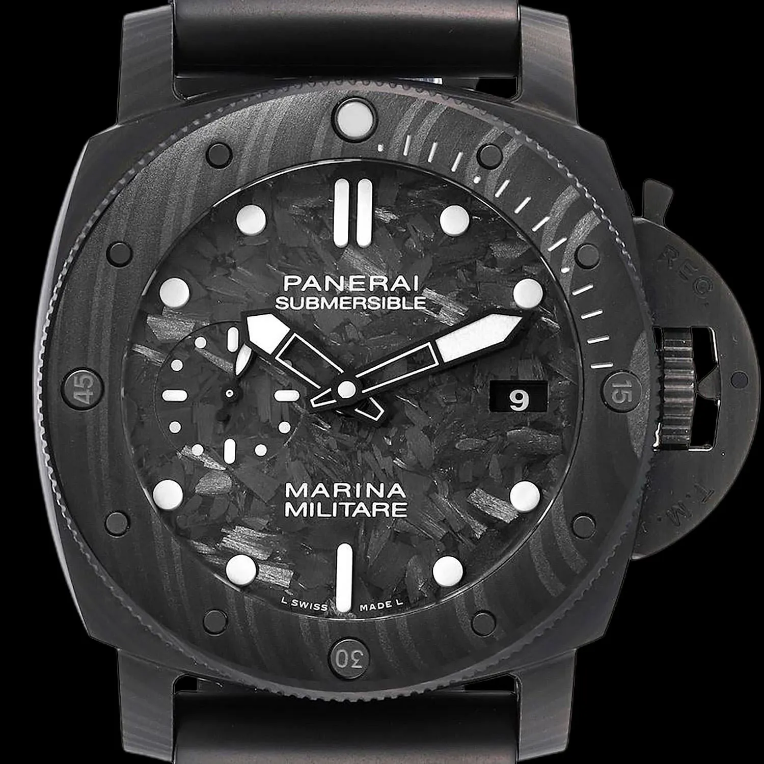 Panerai Luminor Marina Militare 47mm Carbon fiber