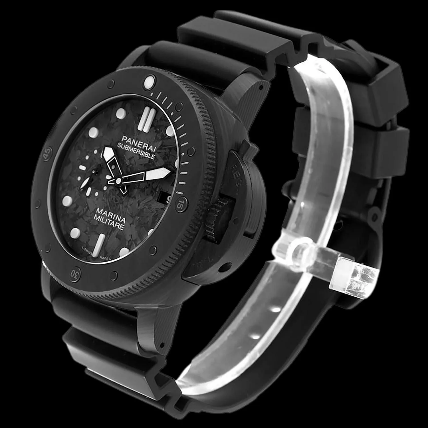 Panerai Luminor Marina Militare 47mm Carbon fiber 3