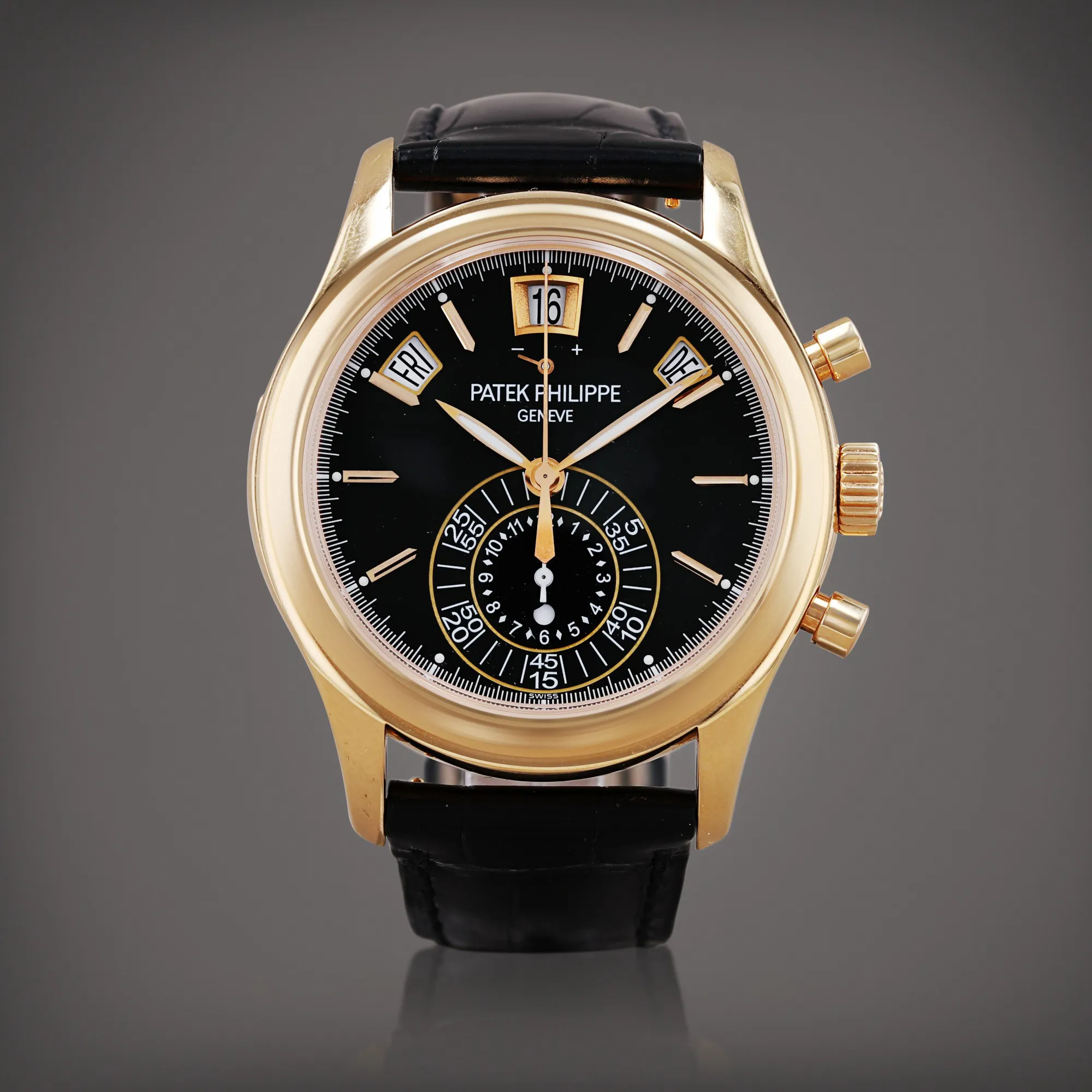 Patek Philippe Annual Calendar Chronograph 5960R-010 40mm Rose gold Black