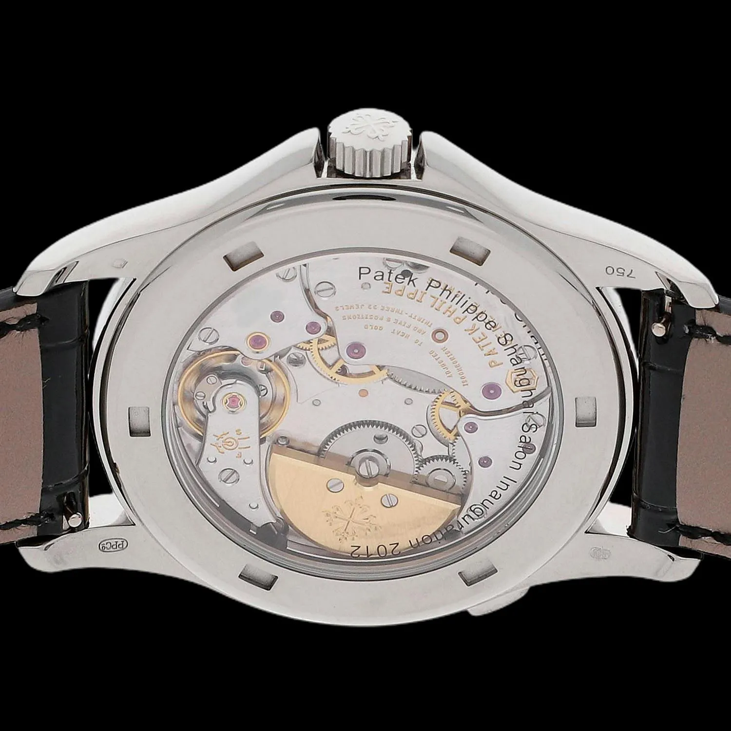 Patek Philippe Complications World Time "Shanghai Edition" 39mm White gold 4