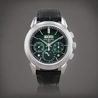 Patek Philippe Perpetual Calendar Chronograph 5270P-014 Platinum Green