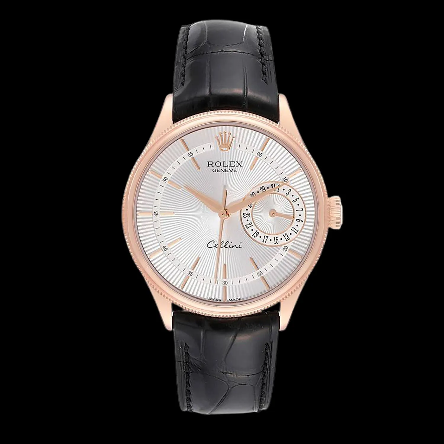 Rolex Cellini Date 39mm Rose gold 1