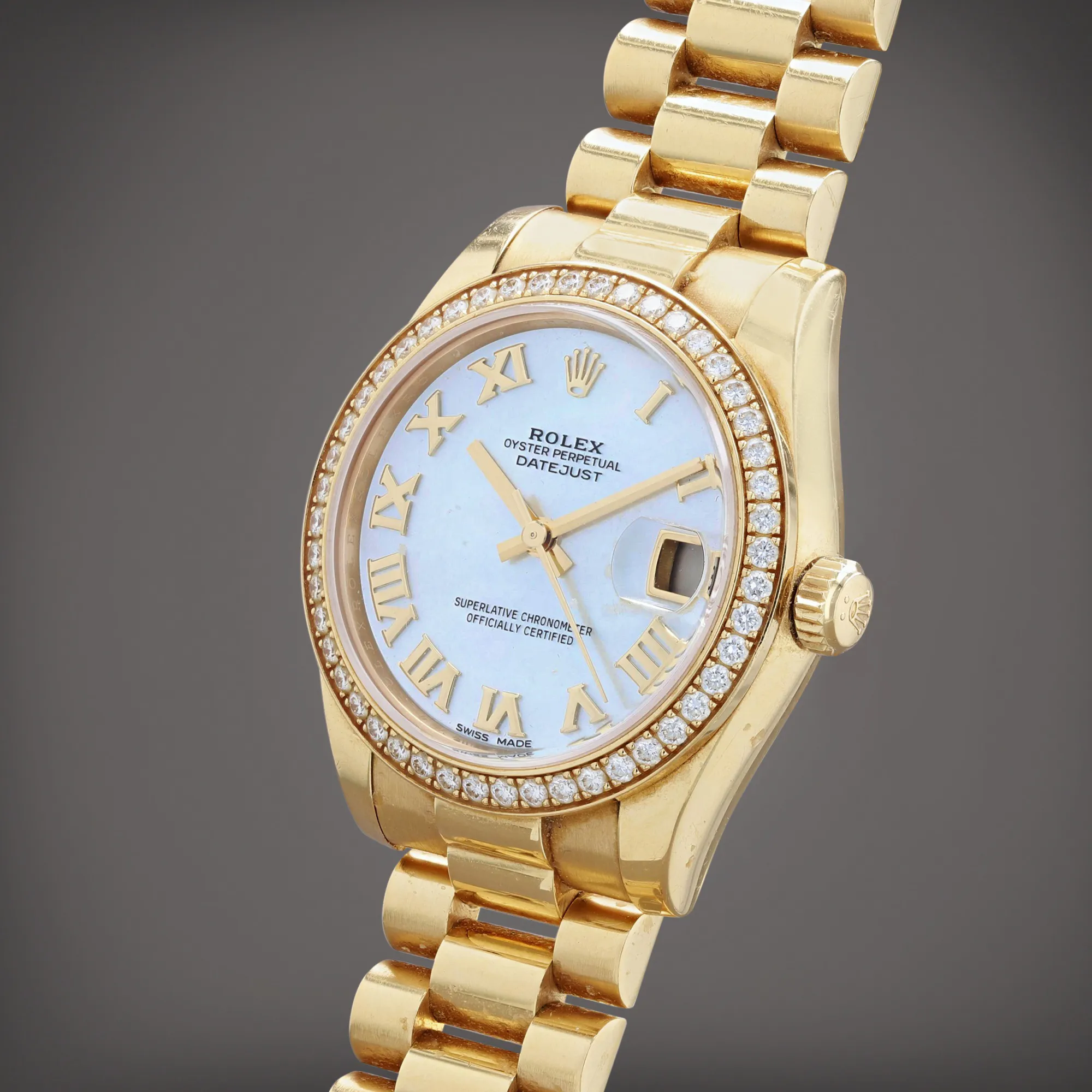 Rolex Datejust 31 178288 31.5mm Yellow gold and Diamond Mother-of-pearl 1