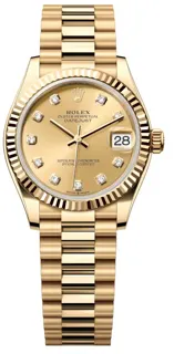 Rolex Datejust 278278-0009 Yellow gold Champagne