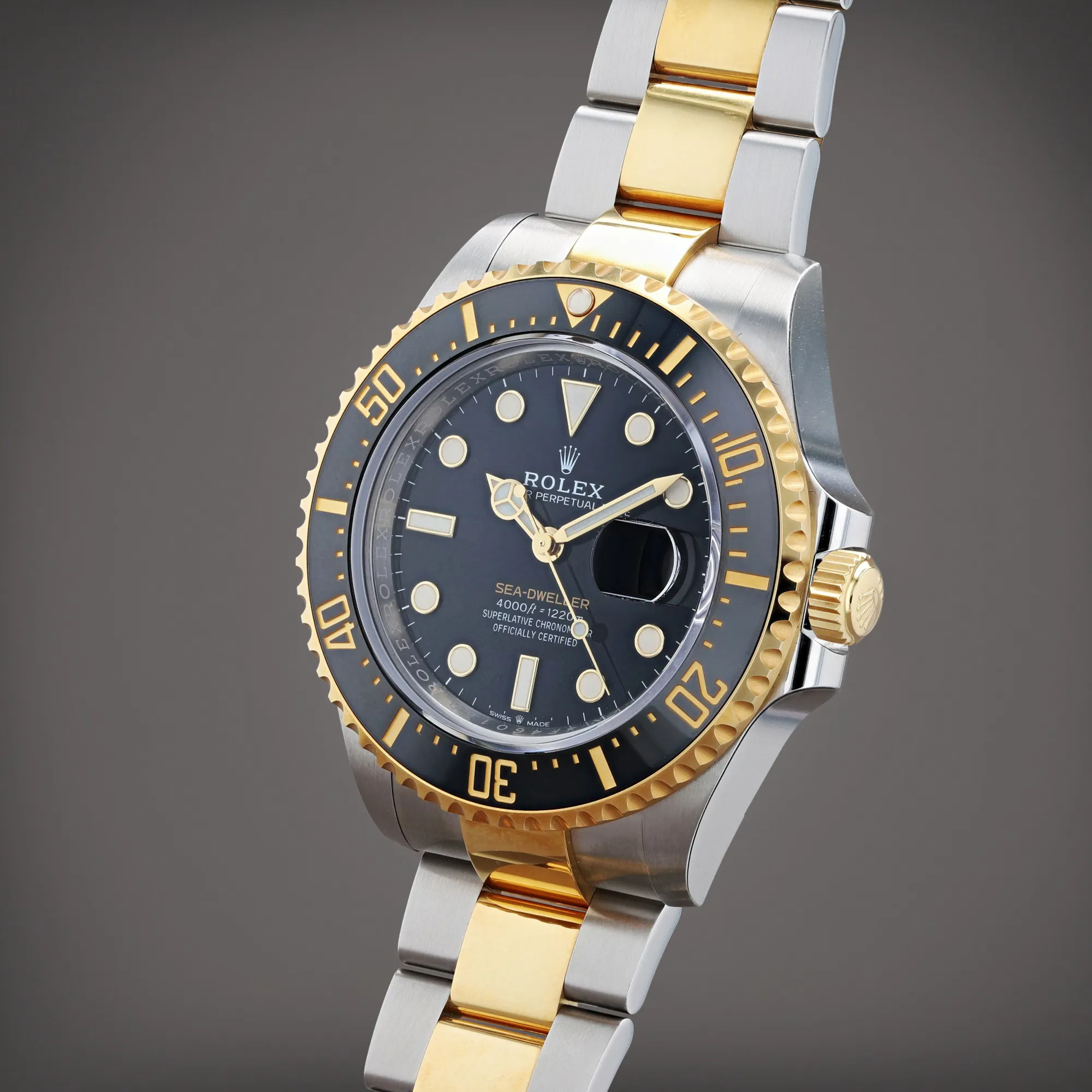 Rolex Sea-Dweller 126603 43mm Yellow gold and Stainless steel Black 1