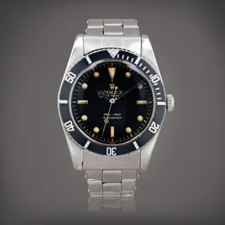 Rolex Submariner 6536/1 Stainless steel Black