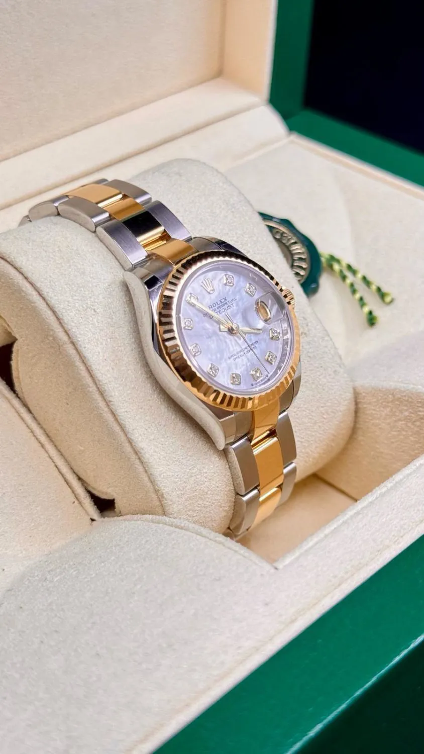 Rolex Lady-Datejust 279173 28mm Yellow gold and Stainless steel Mother-of-pearl 4