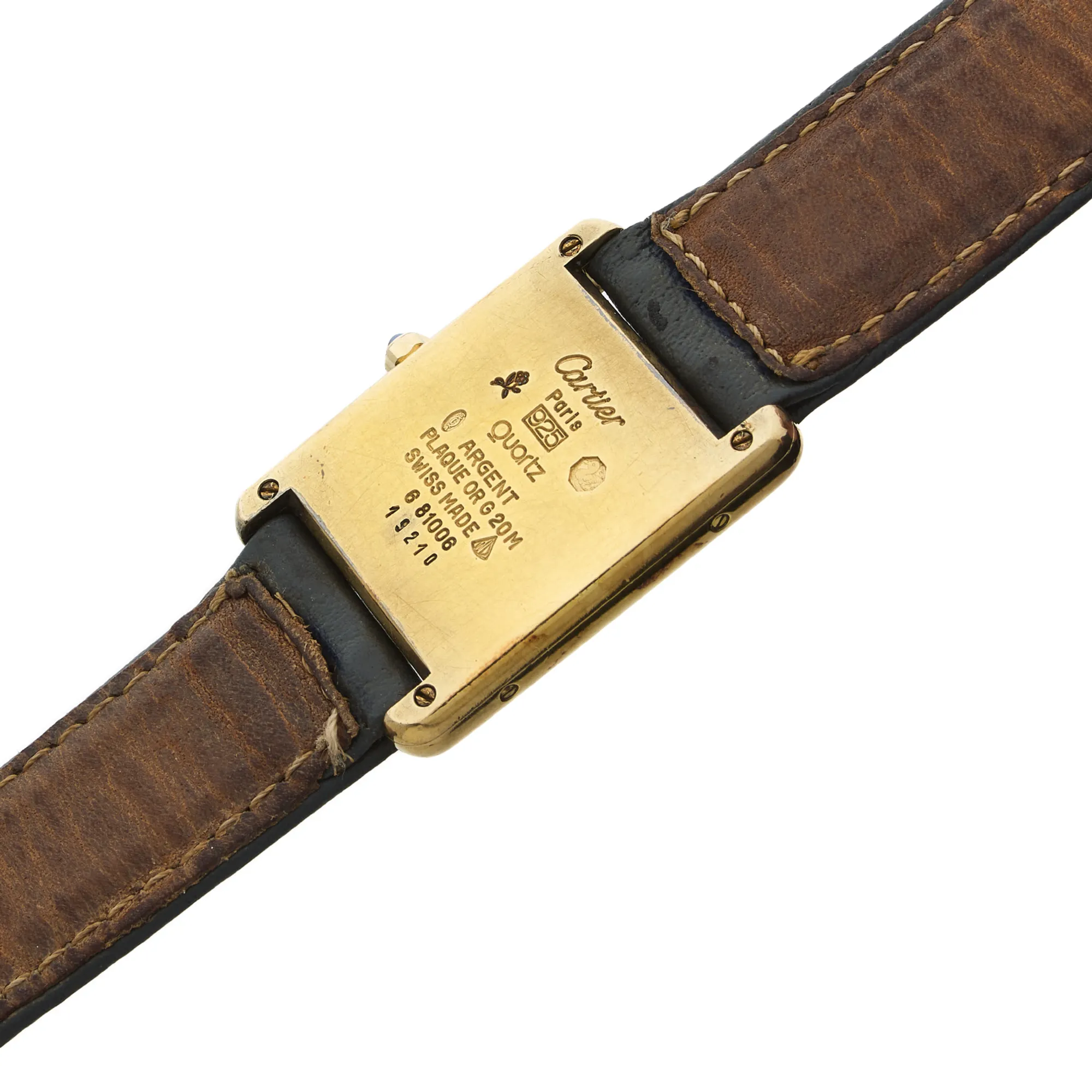 Cartier Tank 30mm Silver Two-tone 1