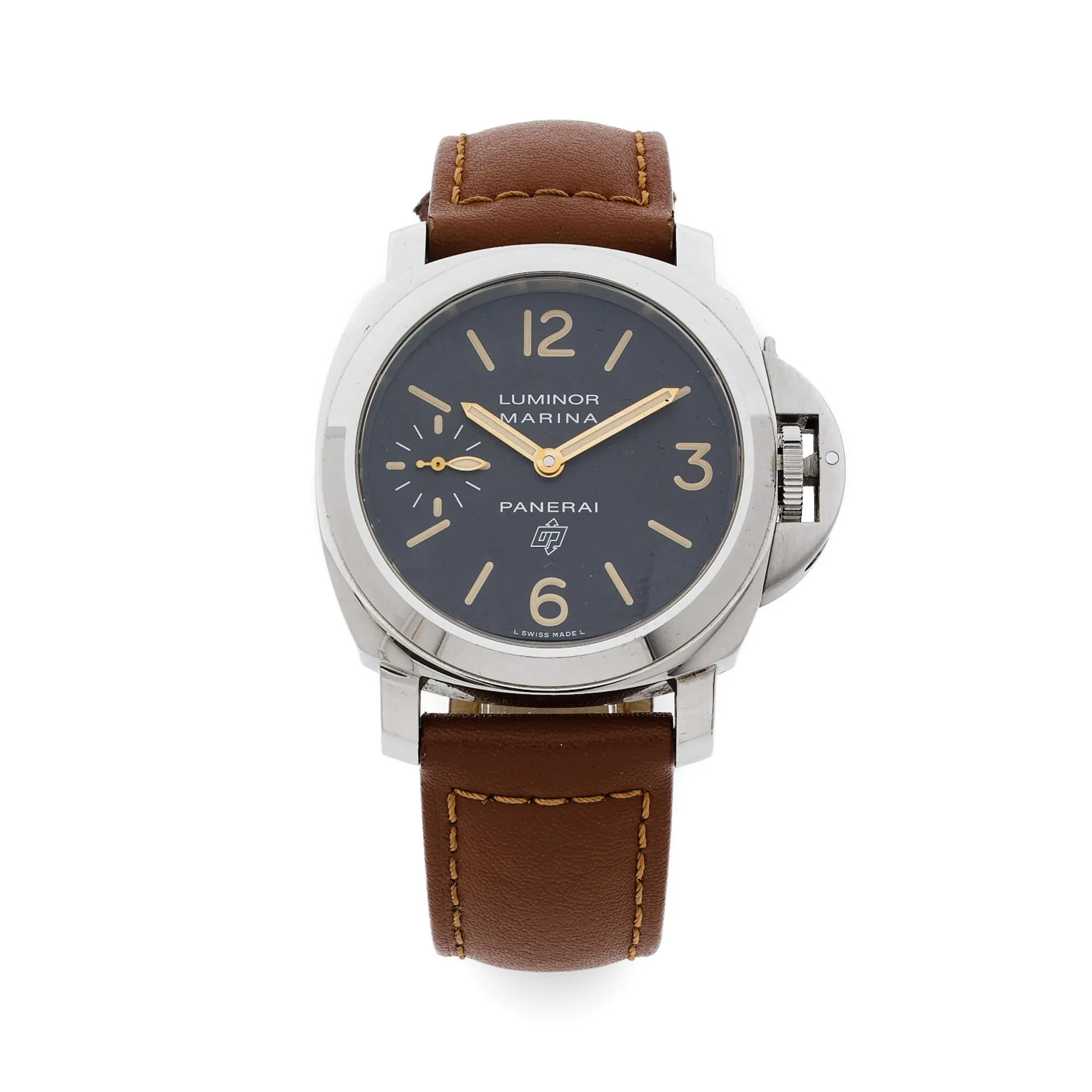 Panerai Luminor PAM 00632 44mm Stainless steel Brown