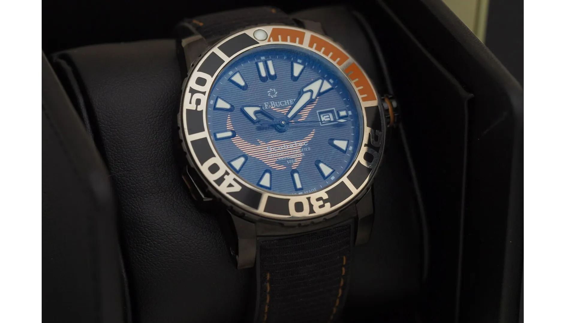 Carl F. Bucherer Scubatec Black Manta 00.10632.28.33.99