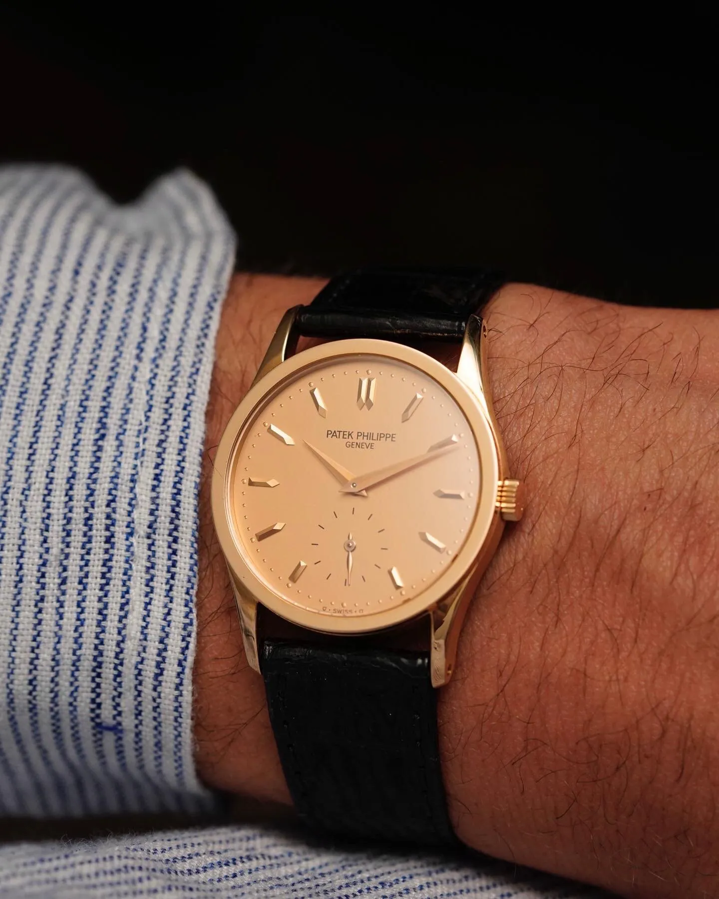 Patek Philippe Calatrava 3796R Rose gold Rose 4