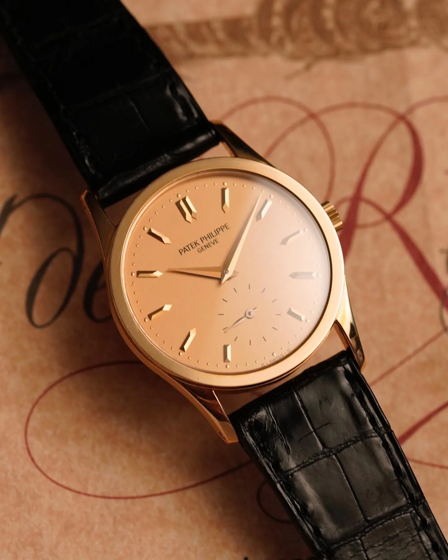 Patek Philippe Calatrava 3796R Rose gold Rose 6