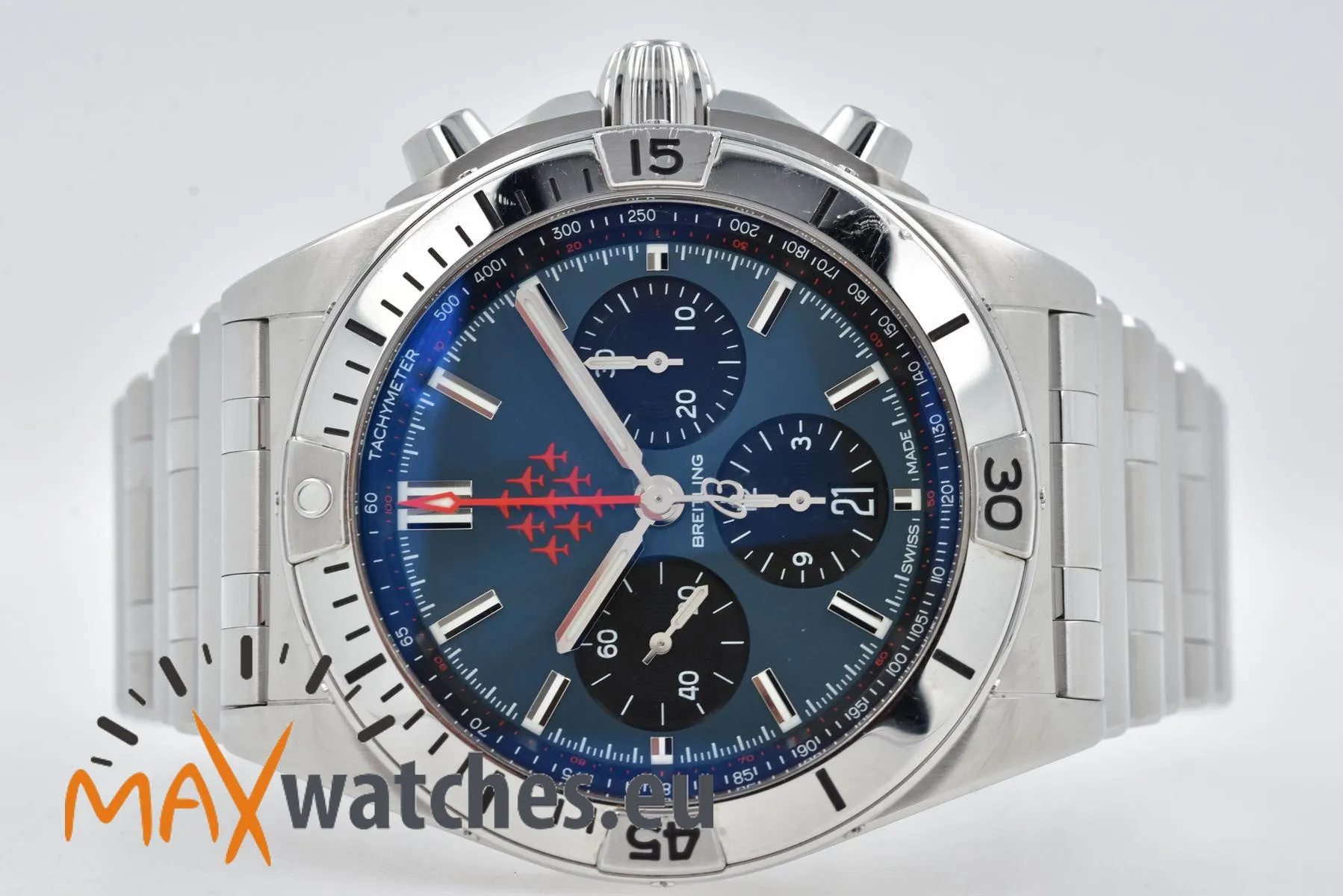 Breitling Chronomat AB01347A1C1A1 42mm Stainless steel Blue