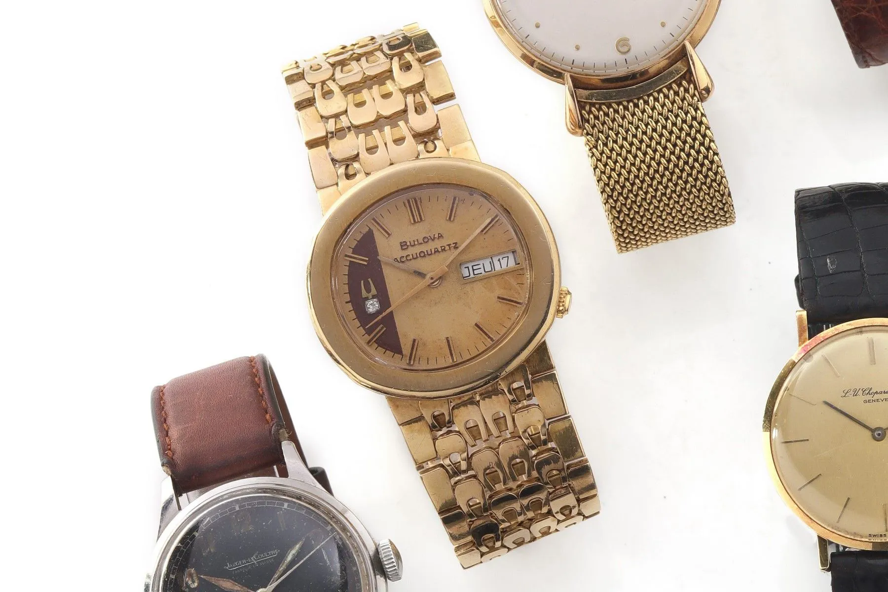 Bulova Accuquartz 20mm Yellow gold Two-tone